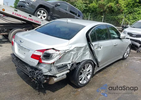 2013 Hyundai Genesis 3.8 from USA, damaged, VIN KMHGC4DD3DU248313